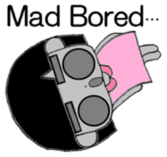 KAWAII LOVELY Thick Eyebrows sticker #11668943