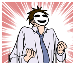 Business-man-mob-Tsurimoto sticker #11669262