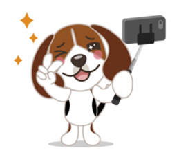 Beagle's stickers "KINAKOMBU" Part2 sticker #11669585