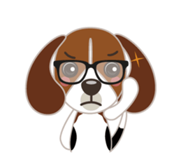 Beagle's stickers "KINAKOMBU" Part2 sticker #11669587