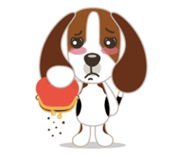 Beagle's stickers "KINAKOMBU" Part2 sticker #11669590