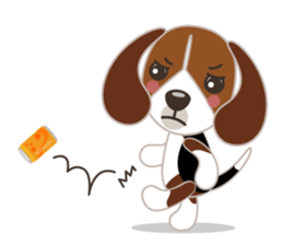 Beagle's stickers "KINAKOMBU" Part2 sticker #11669591