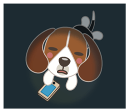 Beagle's stickers "KINAKOMBU" Part2 sticker #11669597