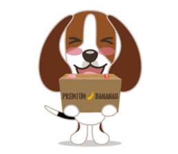 Beagle's stickers "KINAKOMBU" Part2 sticker #11669598