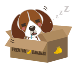 Beagle's stickers "KINAKOMBU" Part2 sticker #11669599
