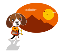 Beagle's stickers "KINAKOMBU" Part2 sticker #11669602