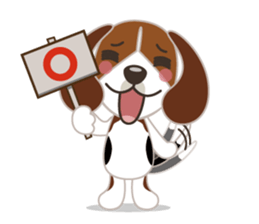 Beagle's stickers "KINAKOMBU" Part2 sticker #11669604