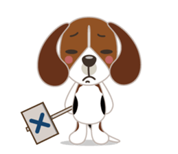 Beagle's stickers "KINAKOMBU" Part2 sticker #11669605