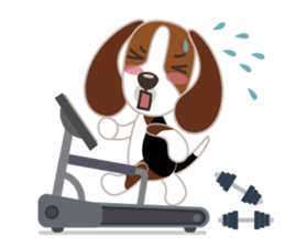 Beagle's stickers "KINAKOMBU" Part2 sticker #11669610
