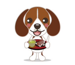 Beagle's stickers "KINAKOMBU" Part2 sticker #11669613
