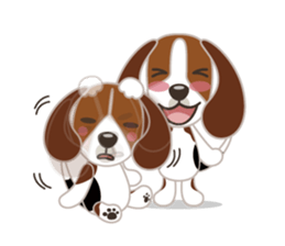 Beagle's stickers "KINAKOMBU" Part2 sticker #11669618