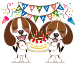 Beagle's stickers "KINAKOMBU" Part2 sticker #11669620