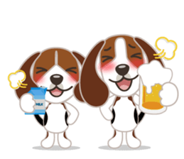 Beagle's stickers "KINAKOMBU" Part2 sticker #11669621