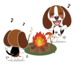 Beagle's stickers "KINAKOMBU" Part2 sticker #11669623