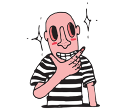 Yellow punk sticker #11669713