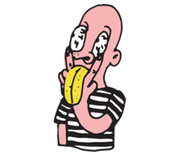 Yellow punk sticker #11669721