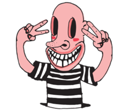 Yellow punk sticker #11669722