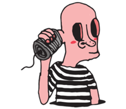 Yellow punk sticker #11669723