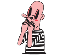 Yellow punk sticker #11669725