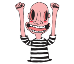 Yellow punk sticker #11669733