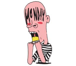 Yellow punk sticker #11669736