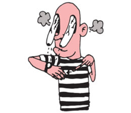 Yellow punk sticker #11669737