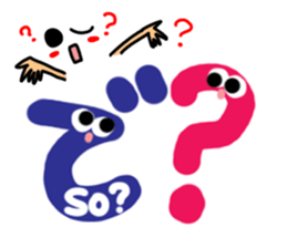 Reaction of the pretty character1. sticker #11670009