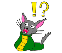 Wow Cat ! sticker #11670390