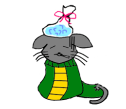 Wow Cat ! sticker #11670391