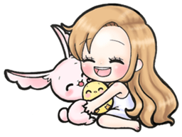 Charlotte's summer activity sticker #11670470