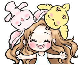 Charlotte's summer activity sticker #11670502