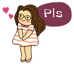 Nichy the little girl sticker #11671234