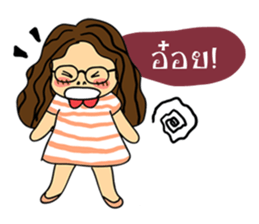 Nichy the little girl sticker #11671241