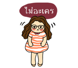 Nichy the little girl sticker #11671246