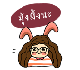 Nichy the little girl sticker #11671255