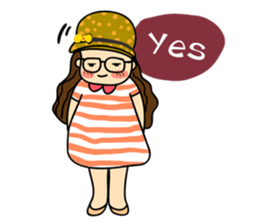 Nichy the little girl sticker #11671258
