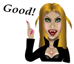 Lovely Vampire sticker #11671268