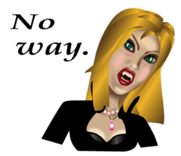 Lovely Vampire sticker #11671282