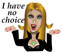 Lovely Vampire sticker #11671289