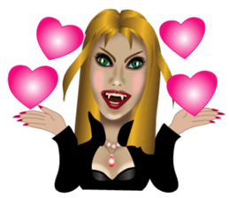 Lovely Vampire sticker #11671294