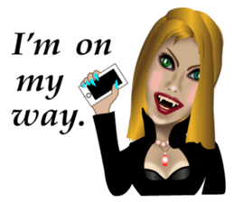 Lovely Vampire sticker #11671297