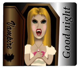 Lovely Vampire sticker #11671300