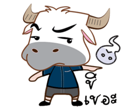 Buffalo with with sticker #11671468