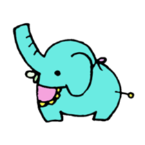 Elephant Stickerrr sticker #11671745