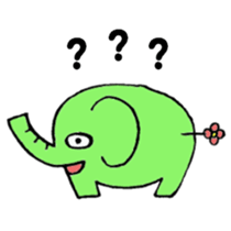 Elephant Stickerrr sticker #11671783