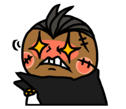 The Godfather and His Dog sticker #11671810