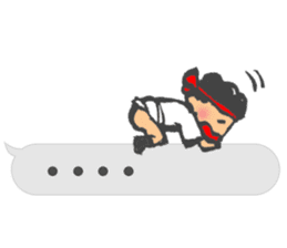 Chibi Yamakasa balloon Sticker sticker #11672204