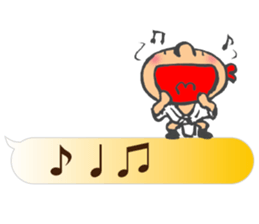 Chibi Yamakasa balloon Sticker sticker #11672211