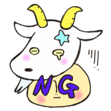 Mr. Capricorn mushroom sticker #11672270