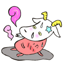 Mr. Capricorn mushroom sticker #11672280